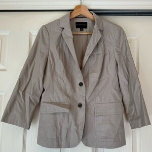Banana Republic Light Taupe Blazer (Size 8)